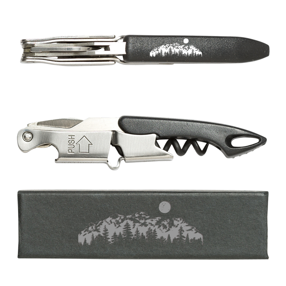 WNG-004-Pocket Plastic Corkscrew by Coutale Sommelier