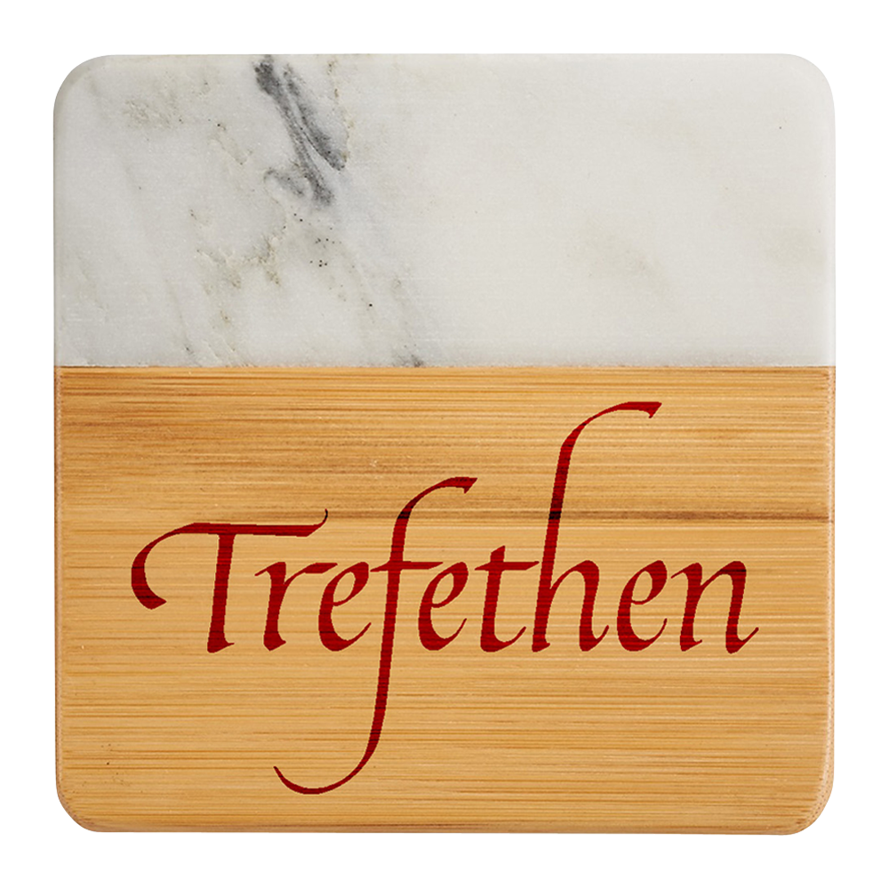 Bamboo Coaster - Trefethen Bamboo and Marble Coaster