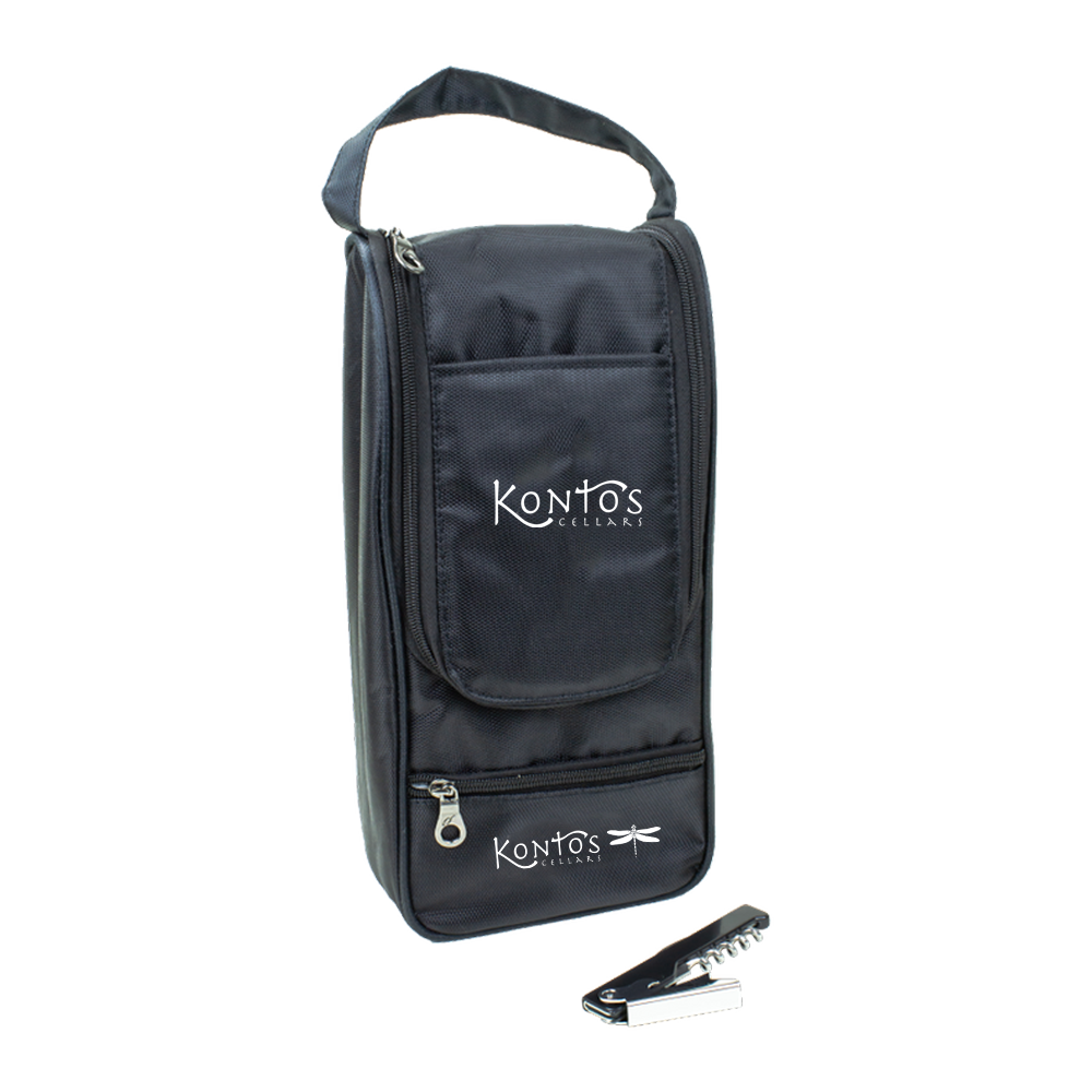 Insulated 2-Bottle Wine Bag main image 1
