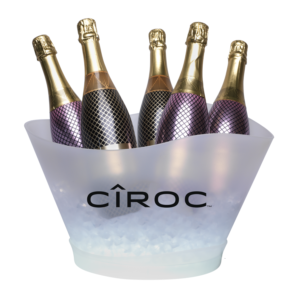 LED-Ice-bucket-white-plastic-#2 LED Ice bucket white large
