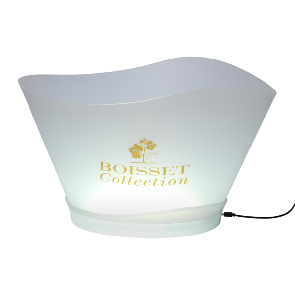 LED Ice bucket white large