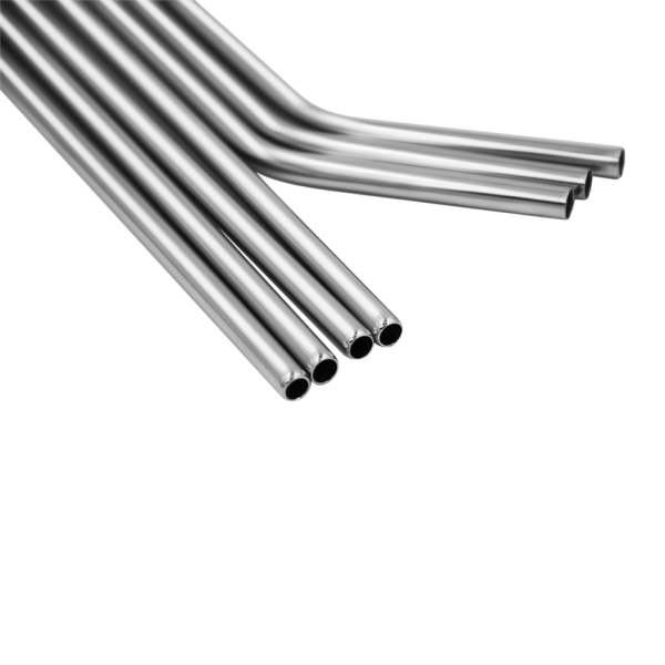 BAR N0NE Best Straws Set of 12  10.5 Long Wide Stainless Steel Metal