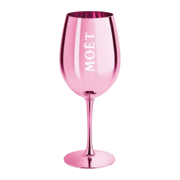 Metallic Wine Glass