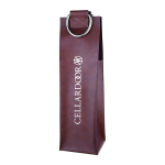 Wine Leather Wine Tote