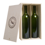 Wood Wine Boxes 2 bottle