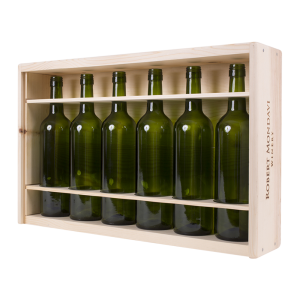 Wood Wine Boxes 6x1