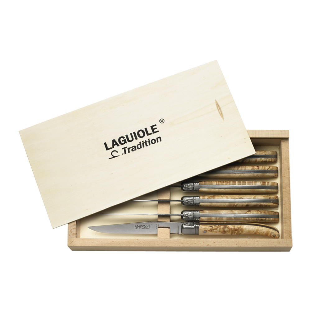 Laguiole Tradition Knife Set6 Laguiole Tradition Knife Set