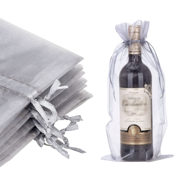 organza wine bag
