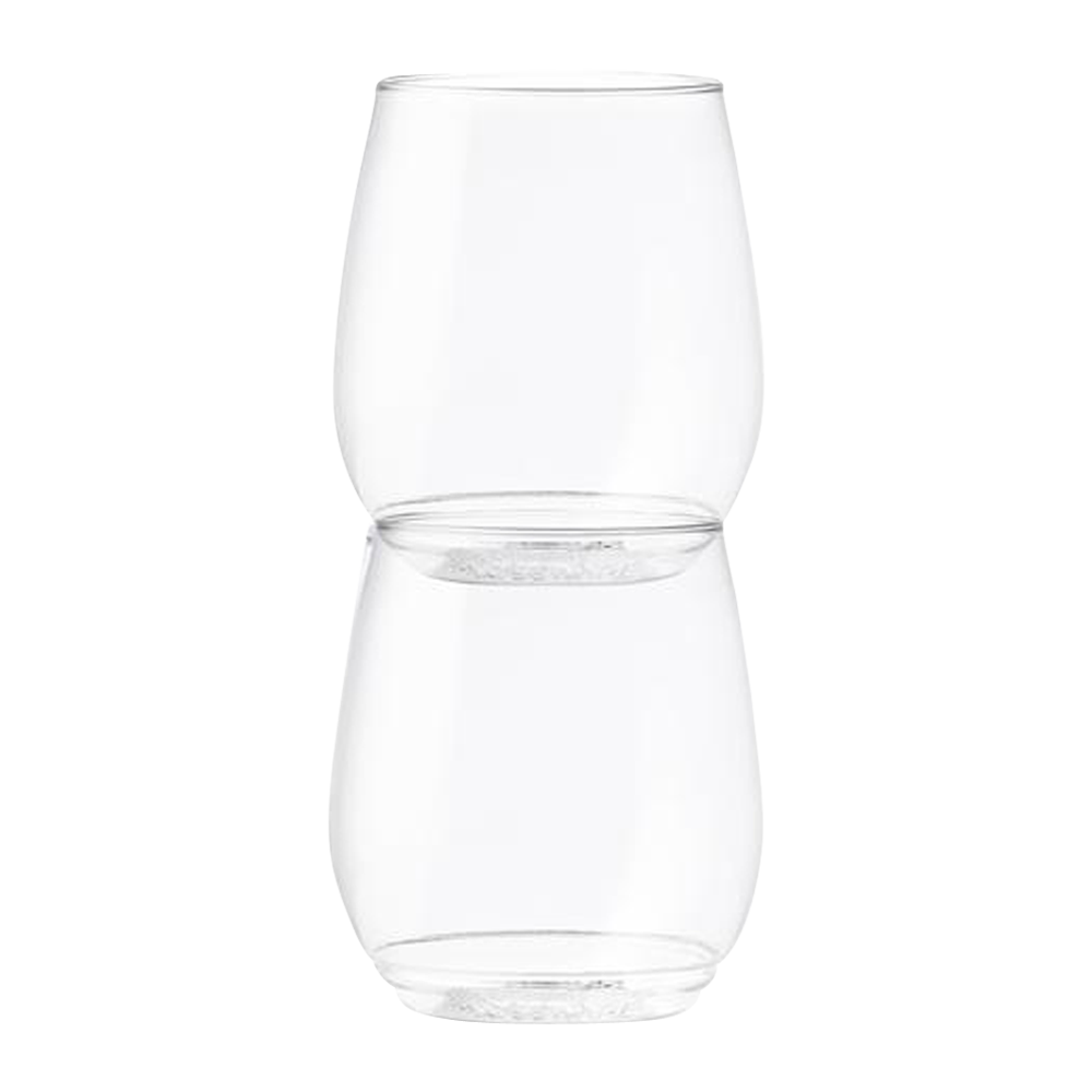plastic wine glass