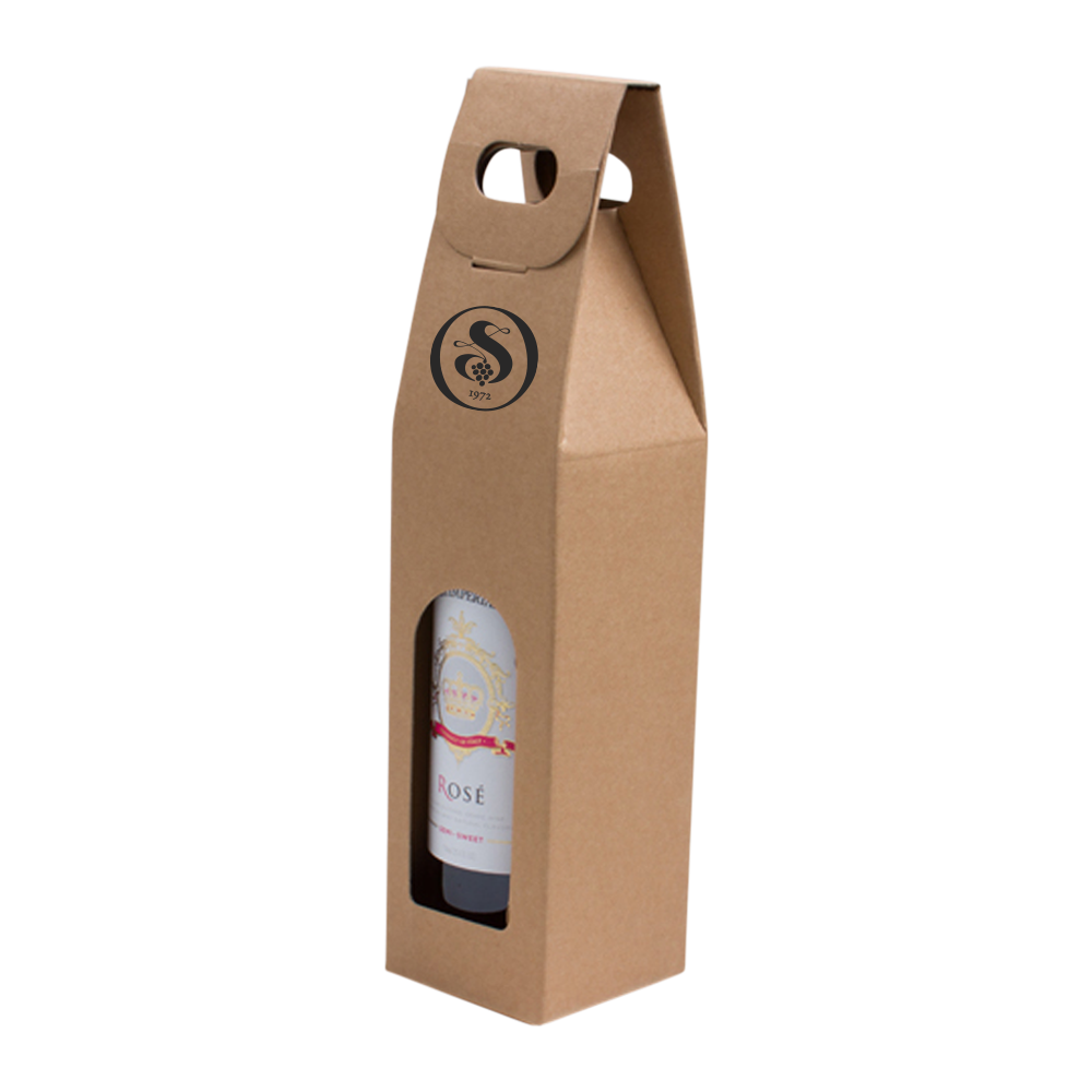 wholesale 1-Bottle Wine Carrier - Wine-n-Gear
