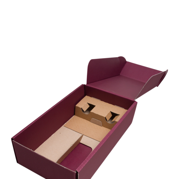 2 bottle wine box