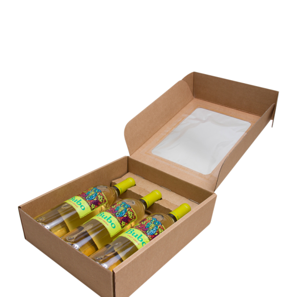 3 bottle wine box