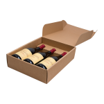 3 bottle wine box