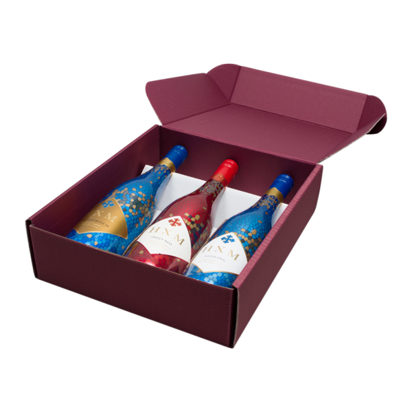 3 bottle wine box