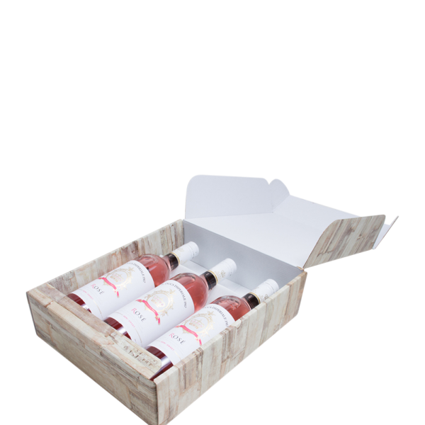 3 bottle wine box