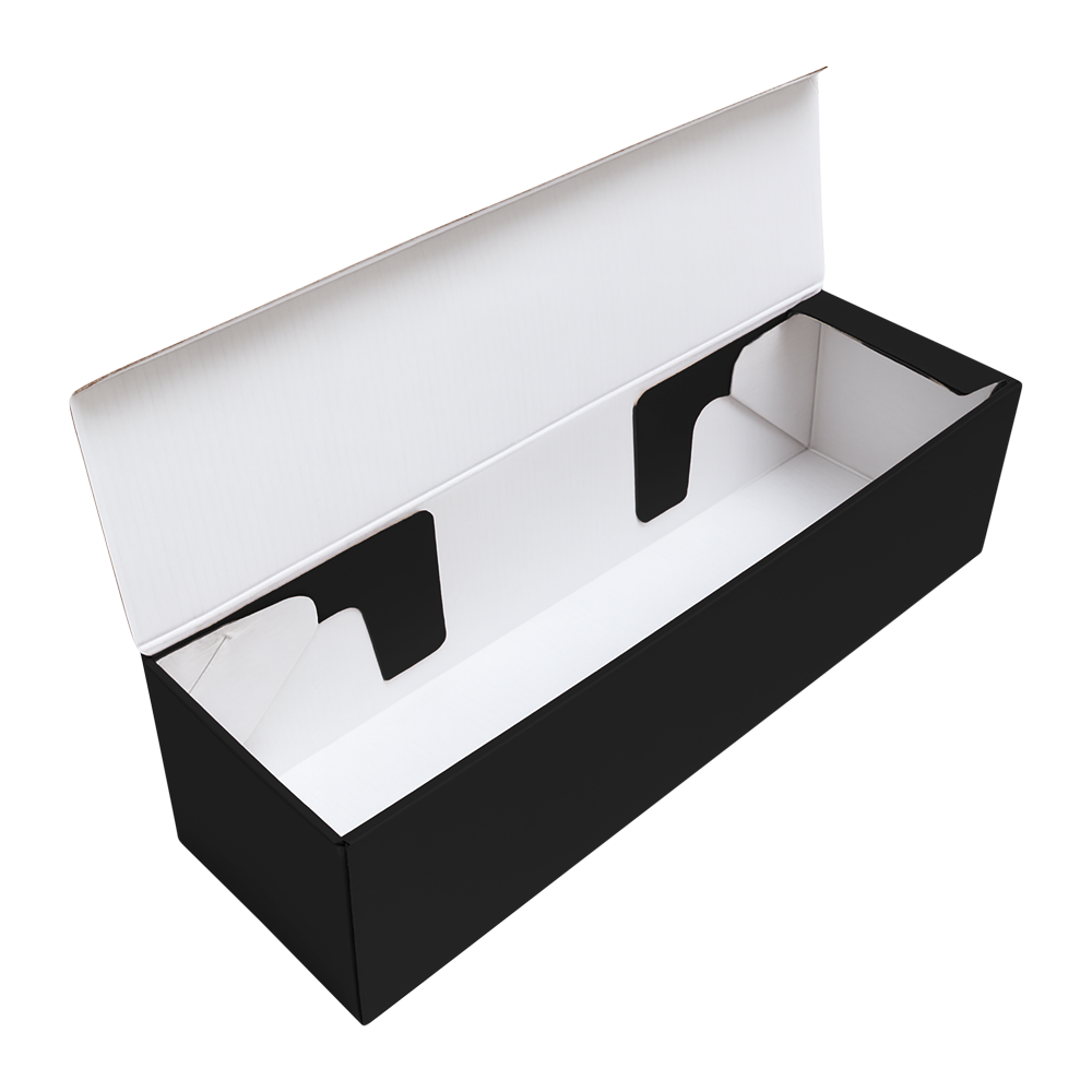 WNG-214_Black(Inside)-1-Bottle Wine Gift Box Bottle Wine Gift Box