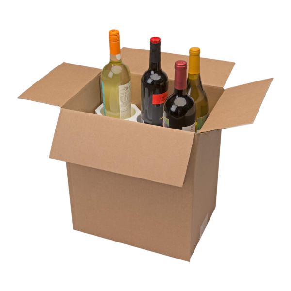 6-Bottle Styrofoam Wine Shipper