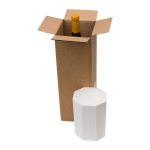 1-Bottle Styrofoam Wine Shipper