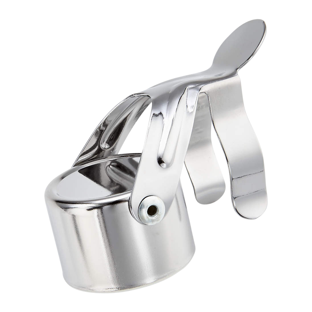 Stainless-Steel-Italian-Champagne-Stopper-#6 Stainless Steel Italian Champagne Stopper