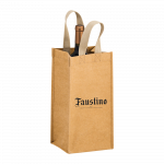 1-Bottle Washable Kraft Tote