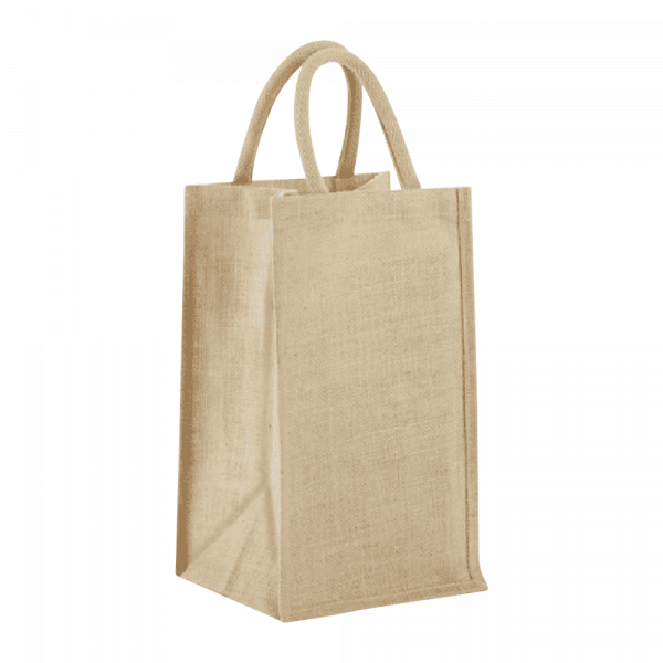 2-Bottle Jute Tote