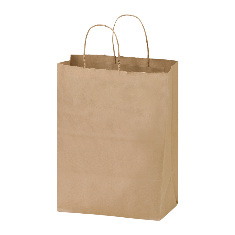2-Bottle Kraft Paper Tote