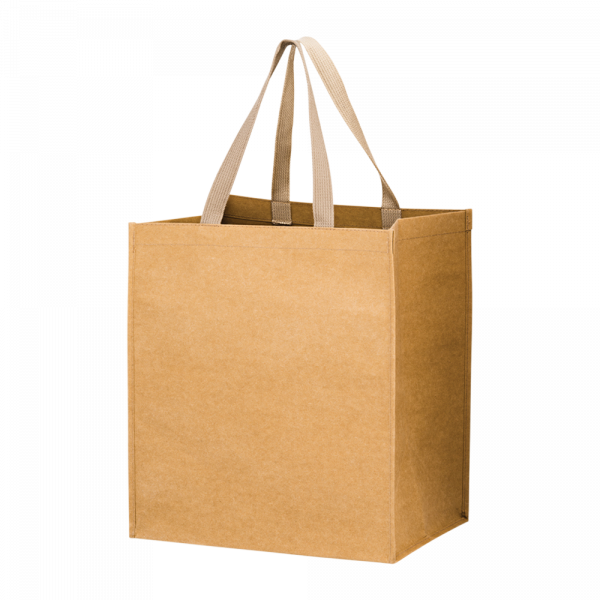 6-Bottle Washable Kraft Tote