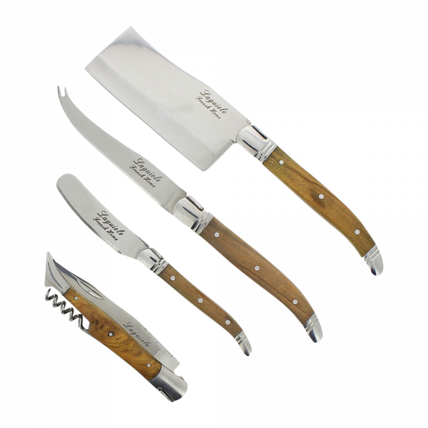 Cheese Knife & Corkscrew Gift Set