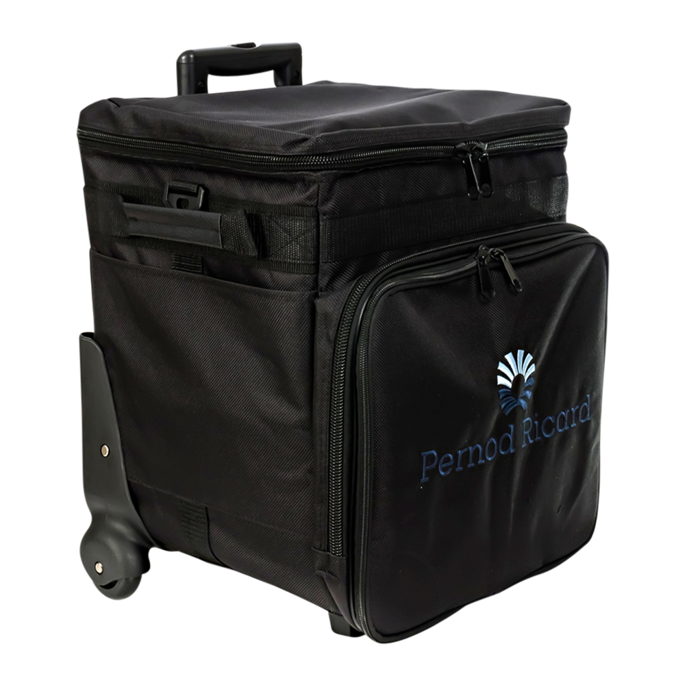 WNG-140 - 9 Bottle Short Roller Bag-4 9 Bottle Short Roller Bag