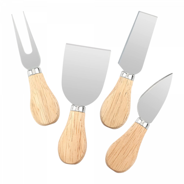 Wooden Cheese Knife Set