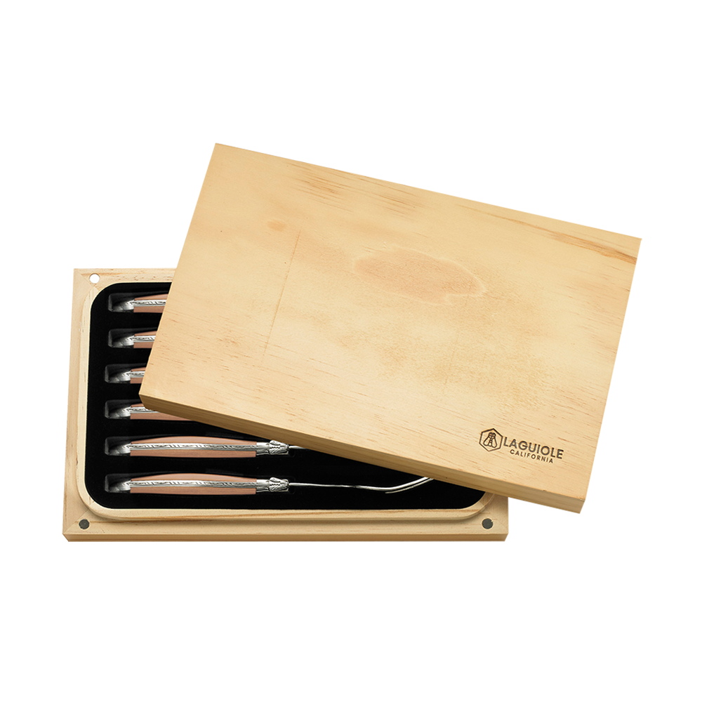 Laguiole-California-Forks-Set-Naturalwood-3 Laguiole California Forks Set Naturalwood
