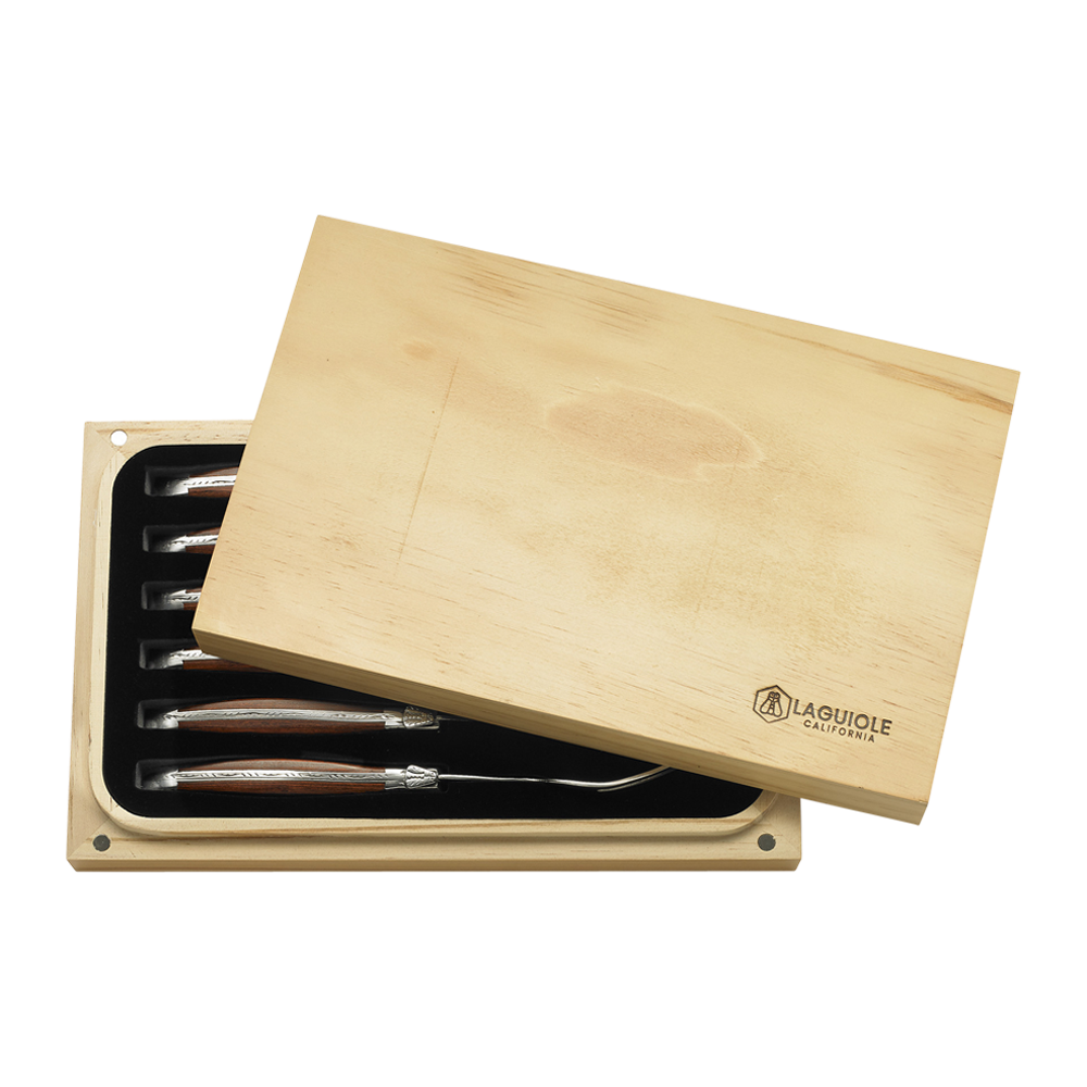 Laguiole-California-Forks-Set-Rosewood-3 Laguiole California Forks Set Rosewood