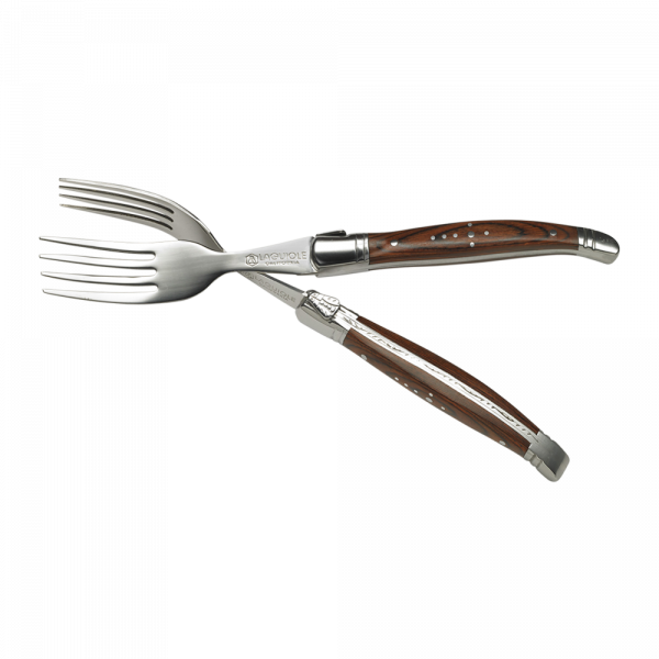 Laguiole California Forks Set Rosewood