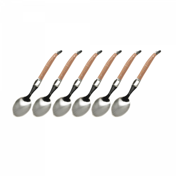 Laguiole California Spoons Set Naturalwood