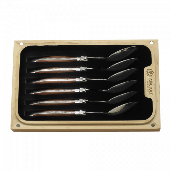 Laguiole California Spoons Set Rosewood