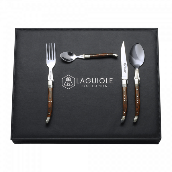 Laguiole Flatware Set - Linen - 24 Piece – BROOK FARM GENERAL STORE