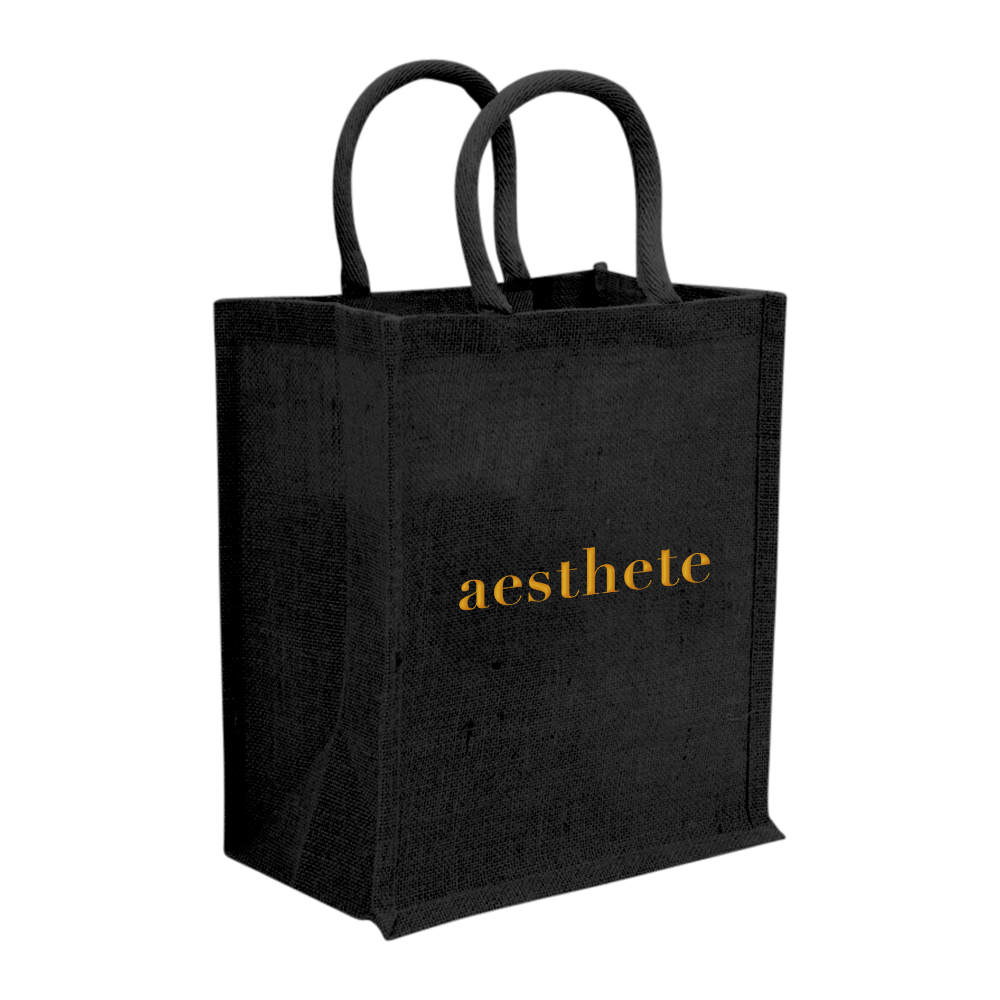 WNG-328 - 6-Bottle-Jute-Tote-1-black 6-Bottle Jute Tote