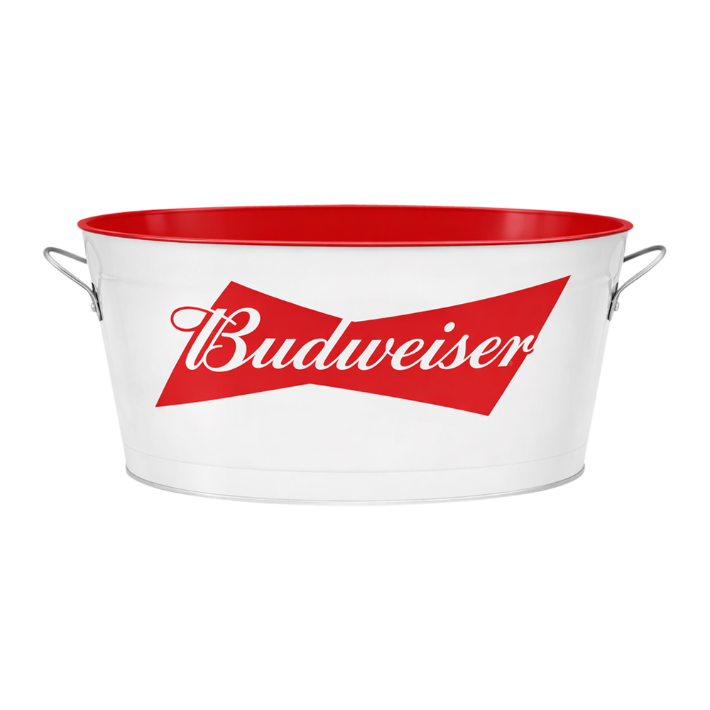 WNG-345_Budweiser Metal Beverage Tub