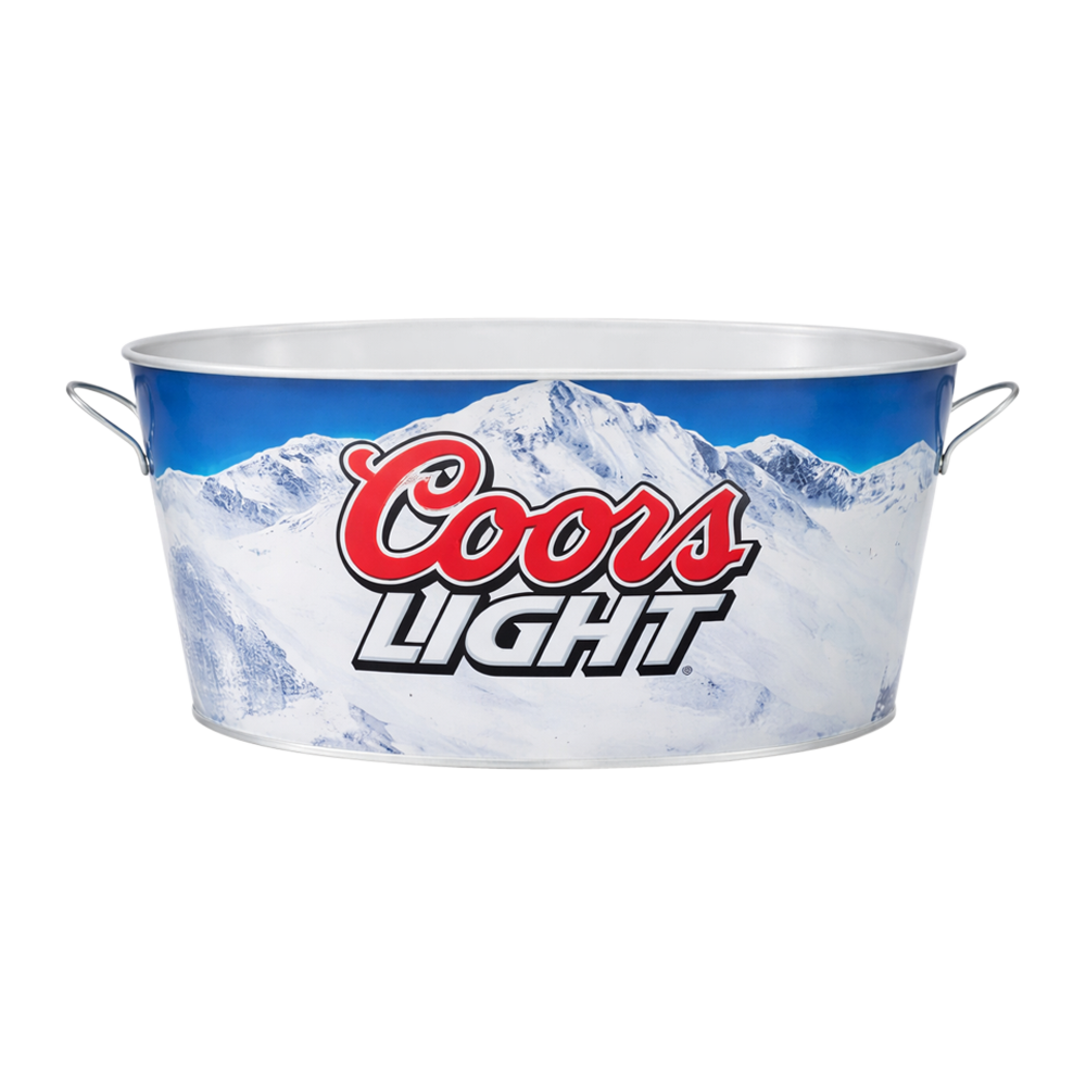 WNG-345_CoorsLight Metal Beverage Tub