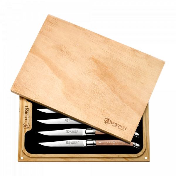 Laguiole Steak Knives Naturalwood