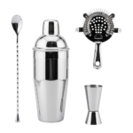 4-Piece Cocktail Set (Stainless Steel)
