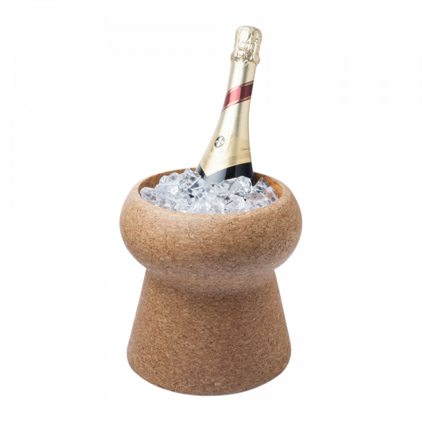  Eco Natural Brown Cork Champagne Ice Bucket With Lid, Wine Ice  Bucket, Champagne Cooler, Natural Ice Bucket, Ice Buckets for Parties,  Keeps Ice Frozen Longer, FREE SHIPPING : Home & Kitchen