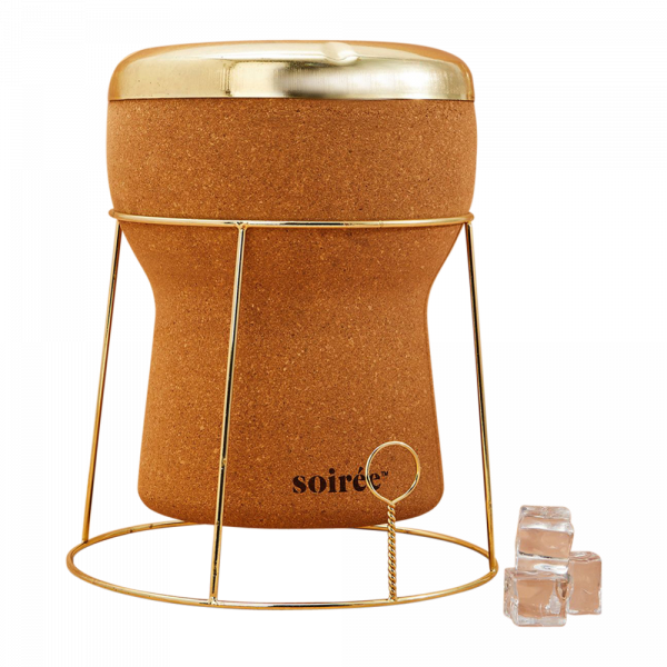 Champagne Bottle Cork Ice Bucket