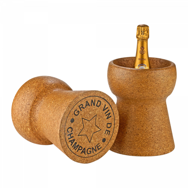 Champagne Cork Ice Bucket