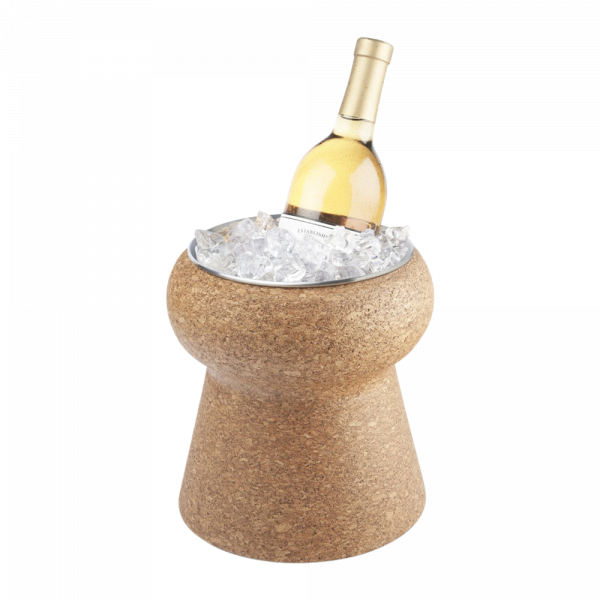 Champagne Cork Ice Bucket