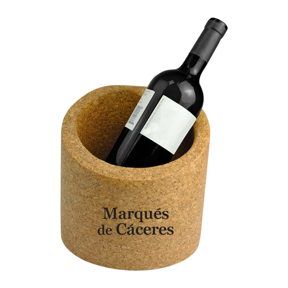 Half Cork Ice Bucket