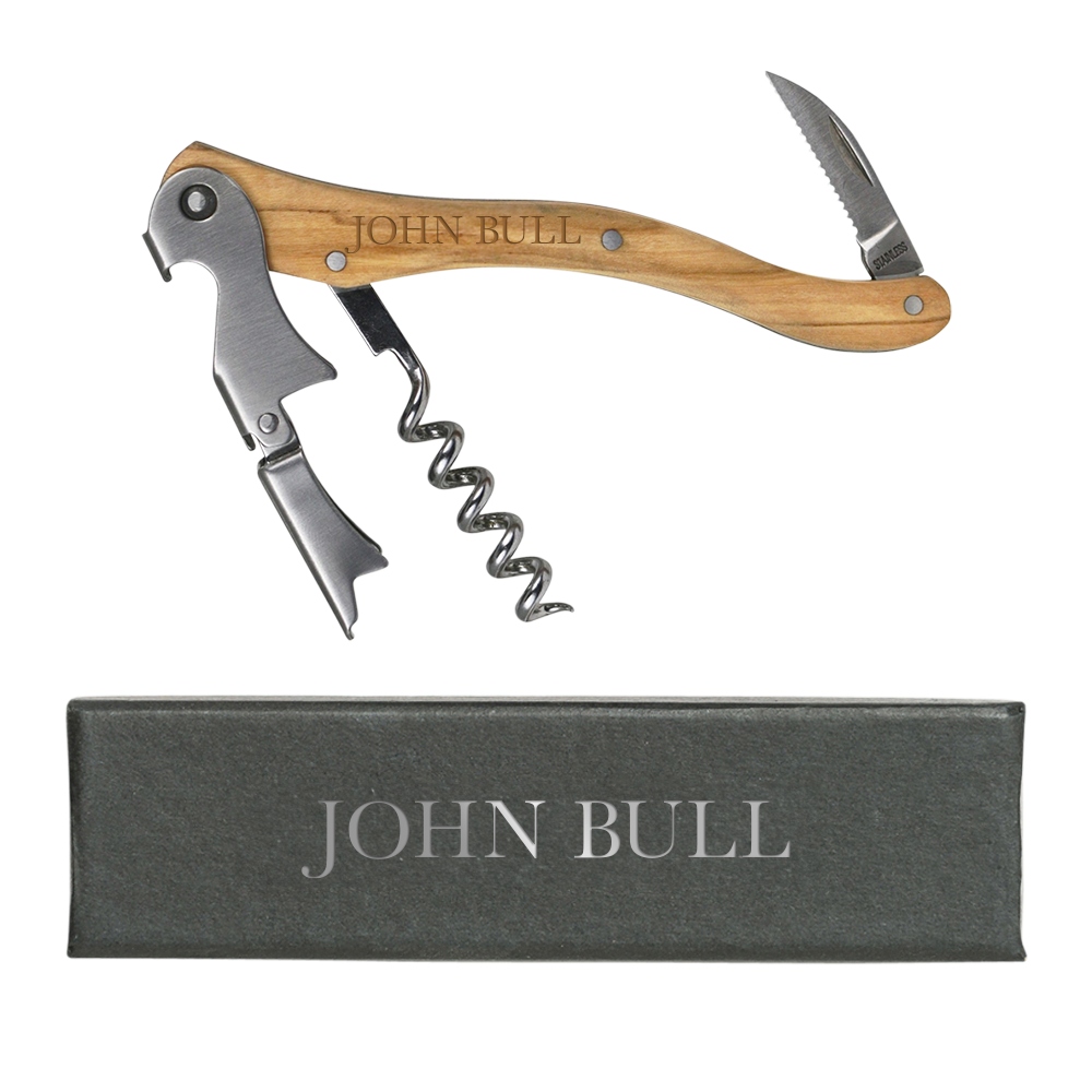 Olea Waiter's Corkscrew with Olivewood Handle