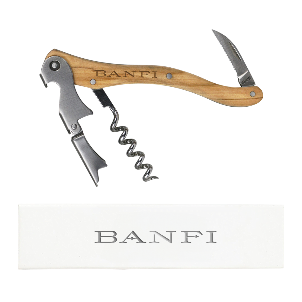 Olea Waiter's Corkscrew with Olivewood Handle