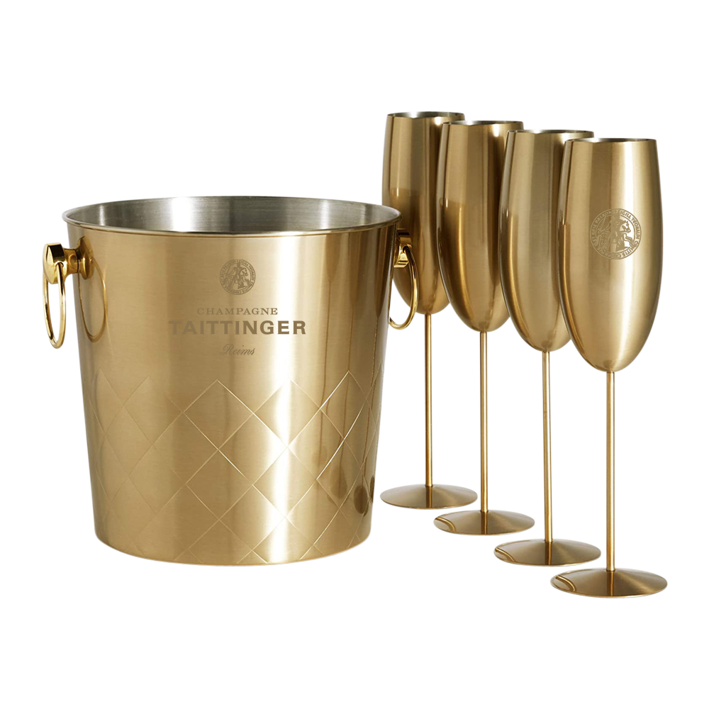 Wholesale Stainless Steel Shot Glass Set with Caddy - Wine-n-Gear