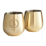 Stainless Steel Stemless Wine Glass